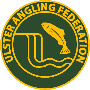 Ulster Angling Federation green and yellow logo